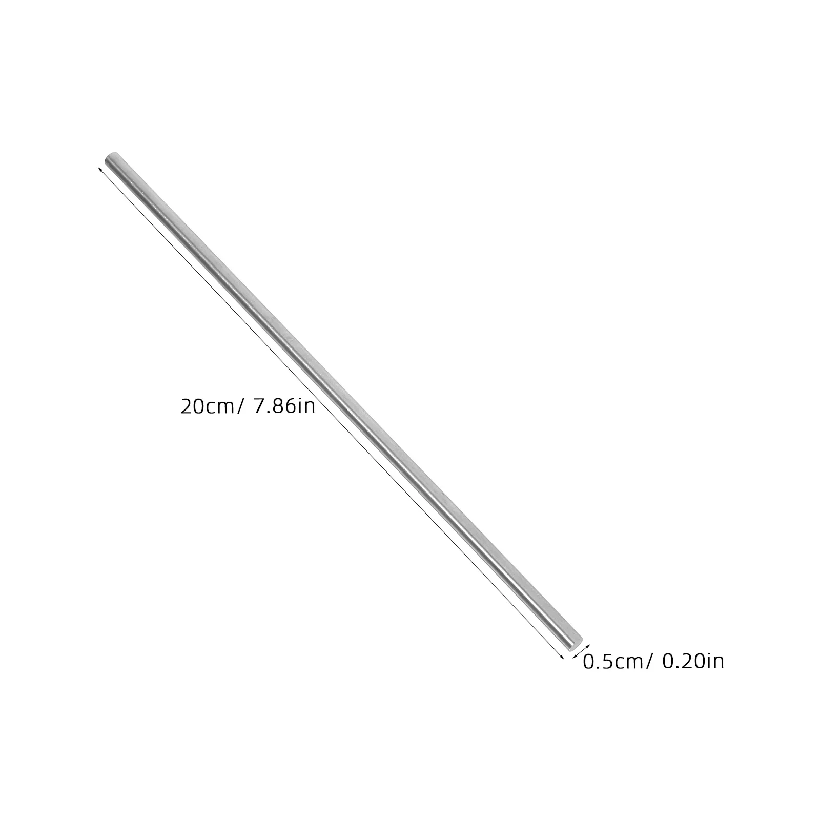 5 قطعة قضيب التوصيل الحراري الفولاذ المقاوم للصدأ امتصاص الحراري مظاهرة معدات مختبر الفيزياء مدرسة العلوم التدريس المعونة