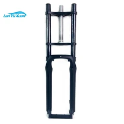 Ebike Front Suspension Forks Coswheel T26 T24 Electric bicycle 500w 1000w Mountain E Bike Front Fork For 26 Inch Fat Tire E-bike