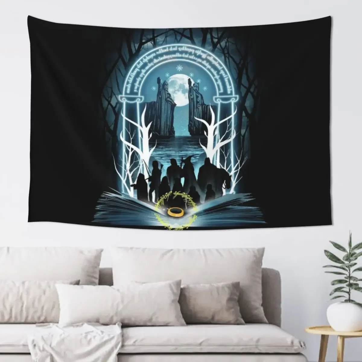 Book of Fellowship Tapestry Things To Decorate The Room Cute Decor Tapestry