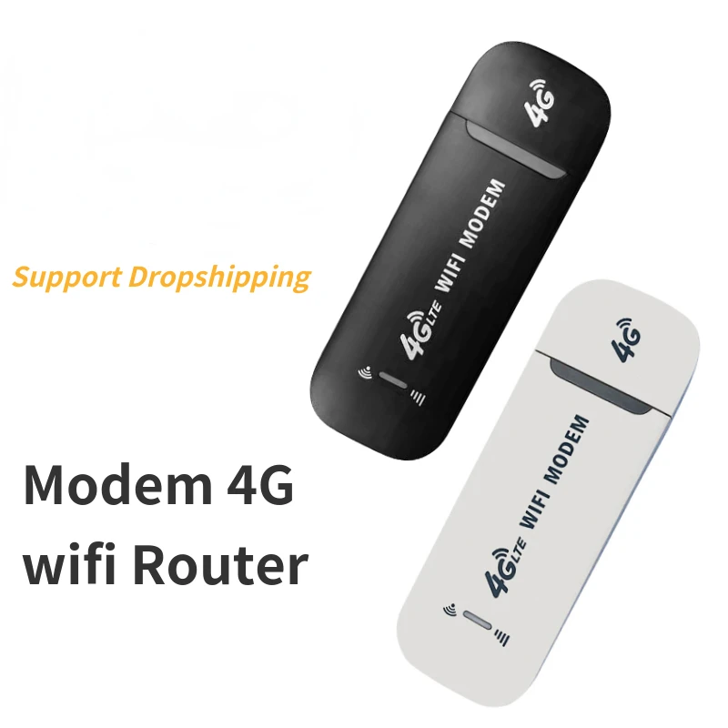 Bezprzewodowy 4G LTE klucz USB mobilna łączność szerokopasmowa 150Mbps Modem Stick karty Sim Router bezprzewodowy USB 150Mbps 4G karty Router Home Office