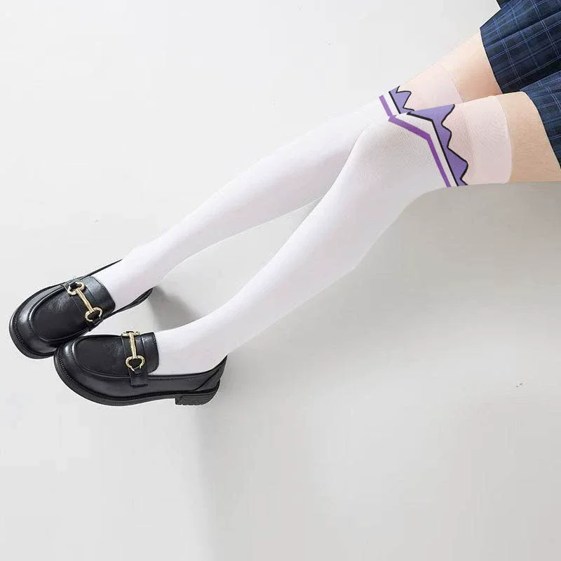 Anime Re Life dans un monde différent de zéro Emilia Cosplay bas genou chaussettes hautes collants pour fille bas en Nylon