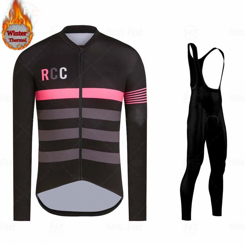 

Thermal Fleece Bicycle Shirts Long Sleeve Cycling Jerseys 2025 Hot Selling Winter Bike Tops For RCC Men Pro Team Racing Clothin