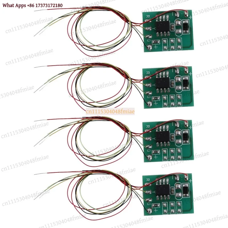 Newest 4Pcs DIY Scale Construction Sand Table Model Circuit Board Traffic Light Signal HO Scale Train Railway Miniature Set