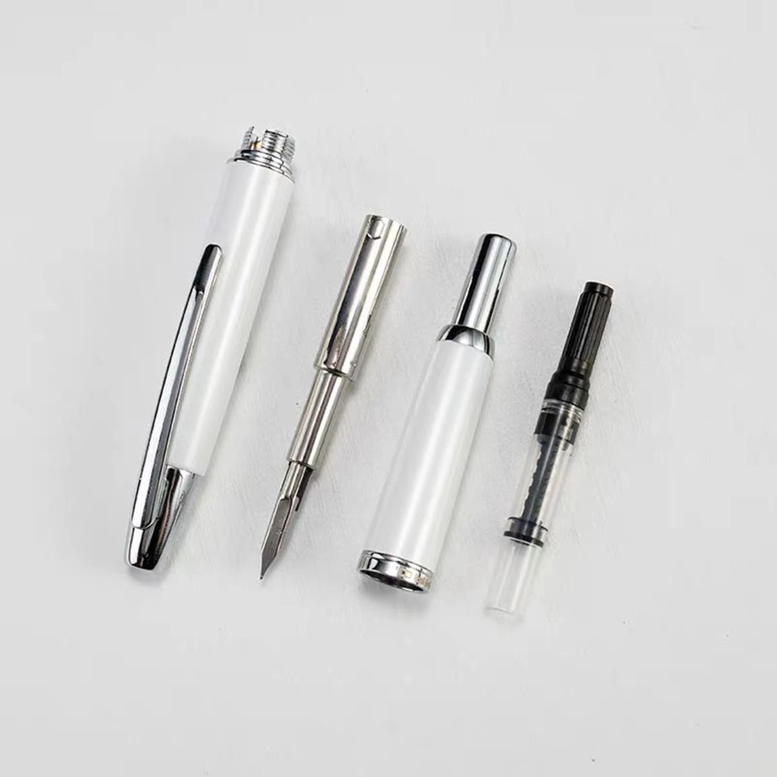 Jinhao 10 Retractable Fountain ปากกาหรูหราสํานักงานธุรกิจหมึกปากกาโรงเรียนเครื่องเขียนอุปกรณ์สํานักงานประณีตของขวัญปากกา