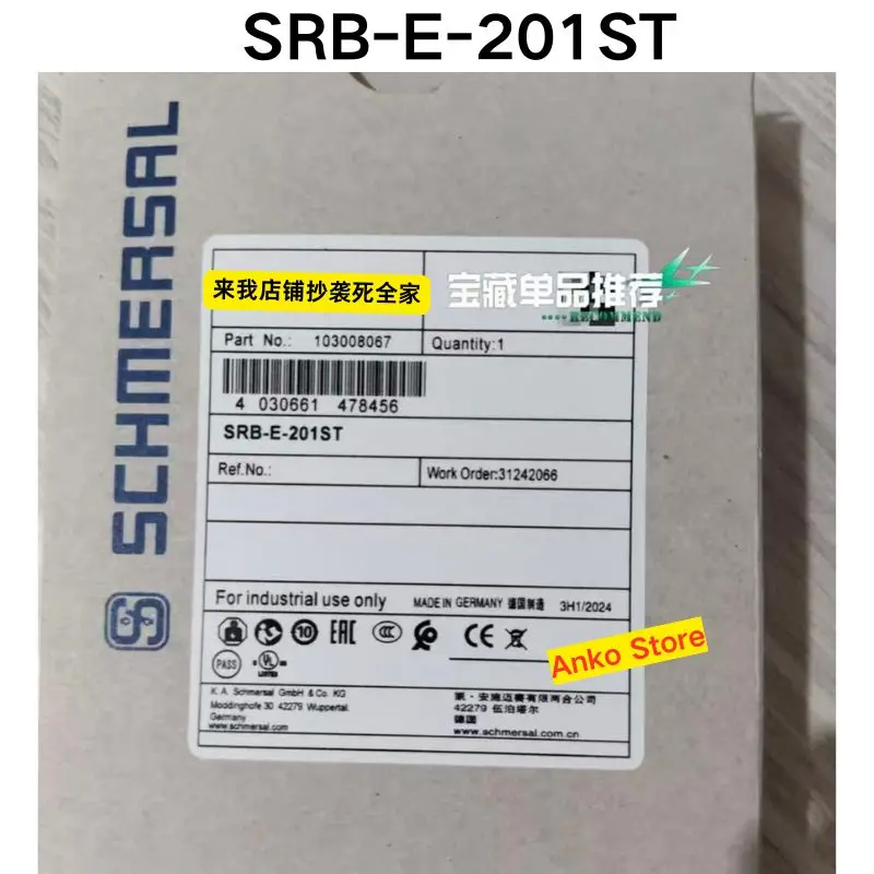 

Совершенно новое оригинальное реле безопасности SRB-E-201ST.