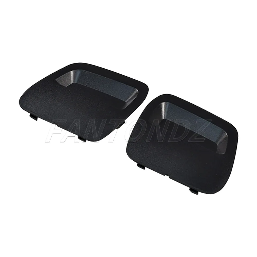 Vordere Stoßstangen-Abschleppstangen-Augenabdeckung für Dacia Duster 2018–2021, links und rechts, 2-teiliges Set, Grau oder Schwarz 620721430 R 620724861 R 511802392 R – Detail 3