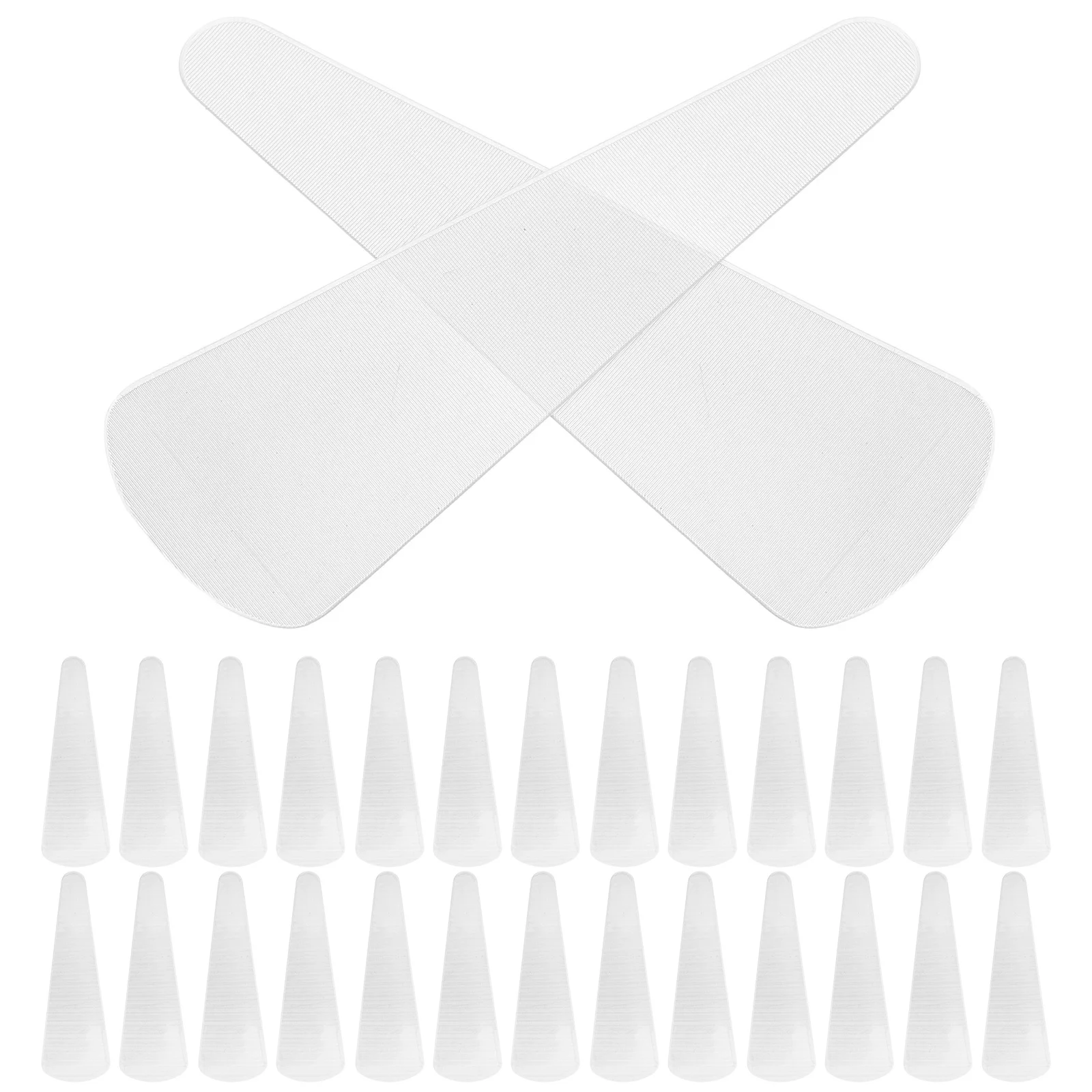 

40Pcs Transparent Scissors Cover Plastic Protective Sleeve for Hair Salon Sewing Nail Tools Organizer Storage Case