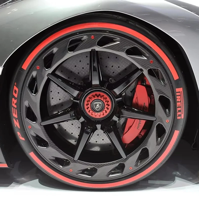 custom Forged carbon fiber wheels 20 2 24 26 inch 5x120 5x112 5x114.3 5x130 rims for MBW urus C8 Veneno AMG passenger car rim