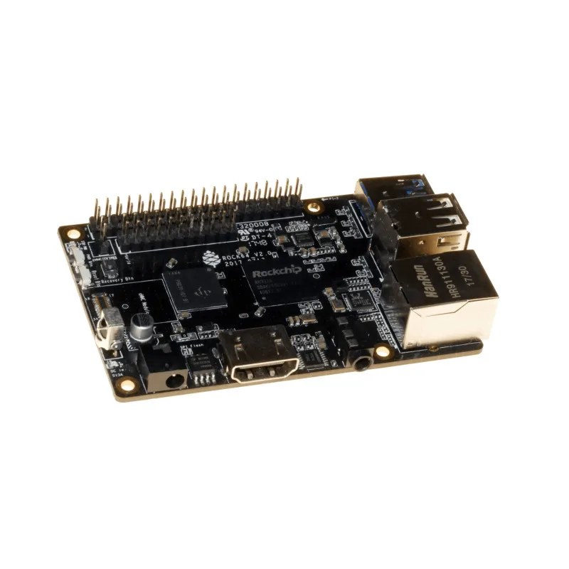 Rock64 Rk3328 Development Board Ruixin Micro Quad-Core 64-Bit 4gb Pine64