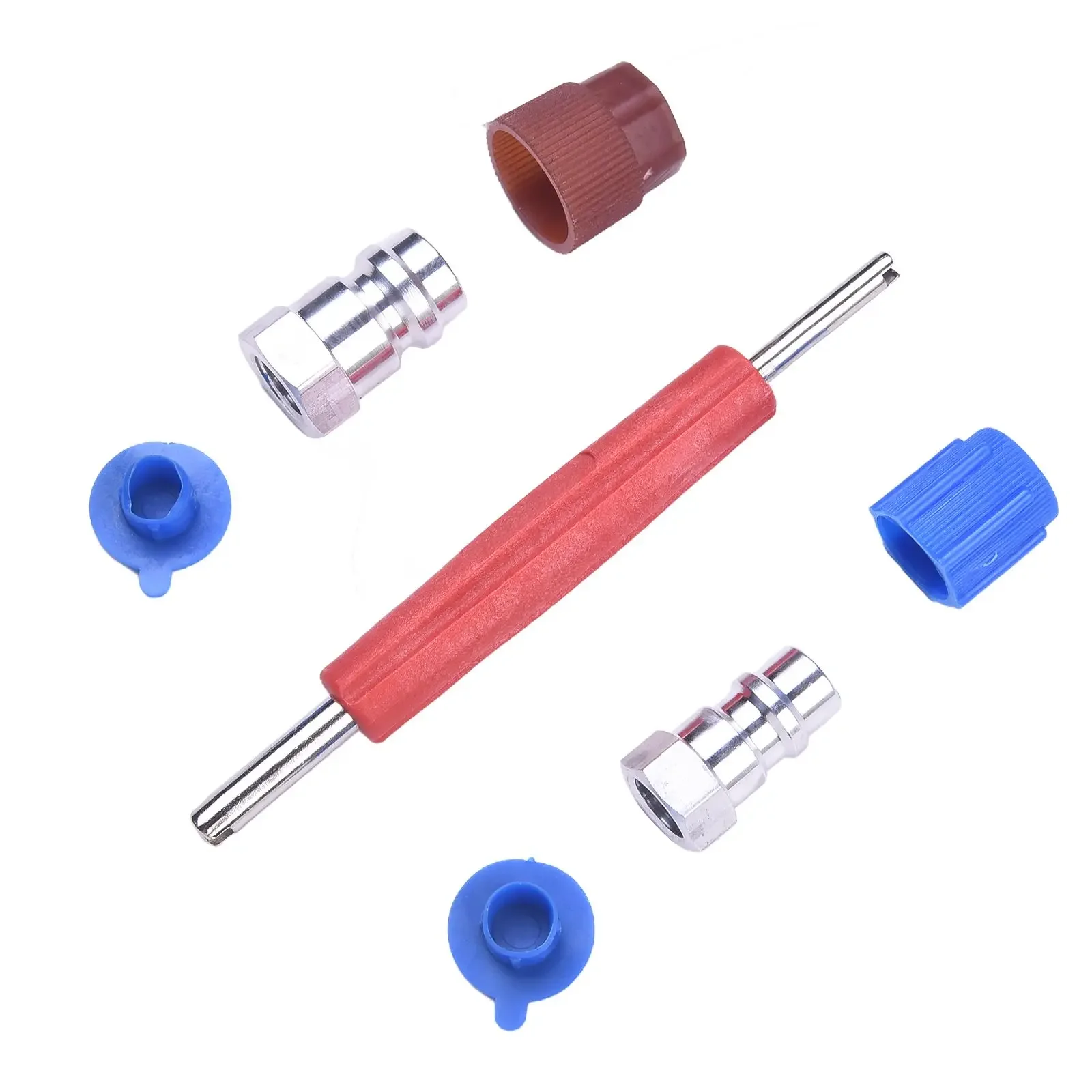 Easy Retrofit Air Conditioning Conversion Kit From R12 To R134a Quick Disconnect Conversion Removal Tool Included