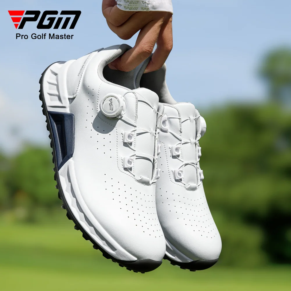 

PGM Golf Shoes Men's Cushioning Rebound Sports Shoes Knob Laces Summer Breathable Anti-slip Sports Comfortable Casual Shoes