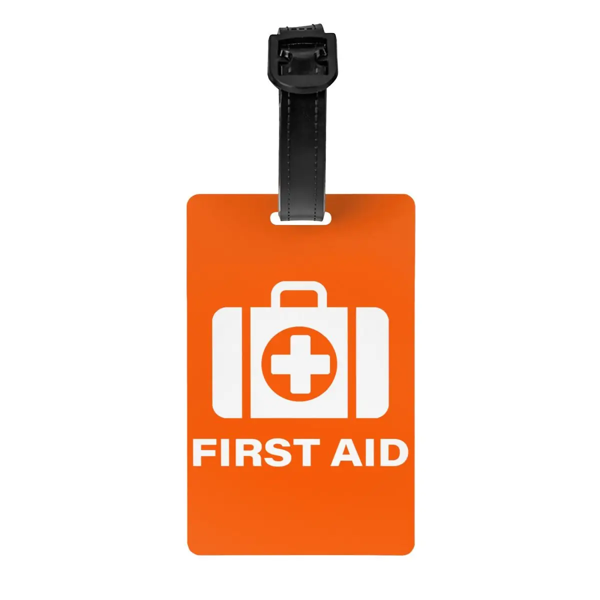 

First Aid Emergency Medicine Luggage Tag for Suitcases Funny Doctor Nurse Baggage Tags Privacy Cover ID Label