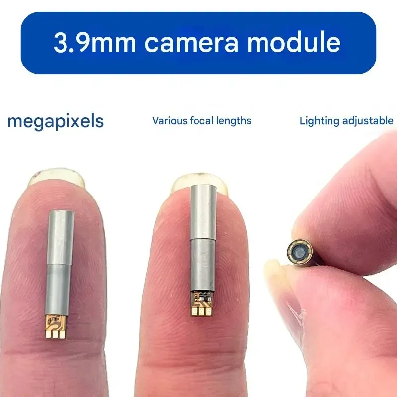 Ultra Fine 3.9mm HD USB Borescope Industrial Inspection Camera For Welding Pipeline Detection