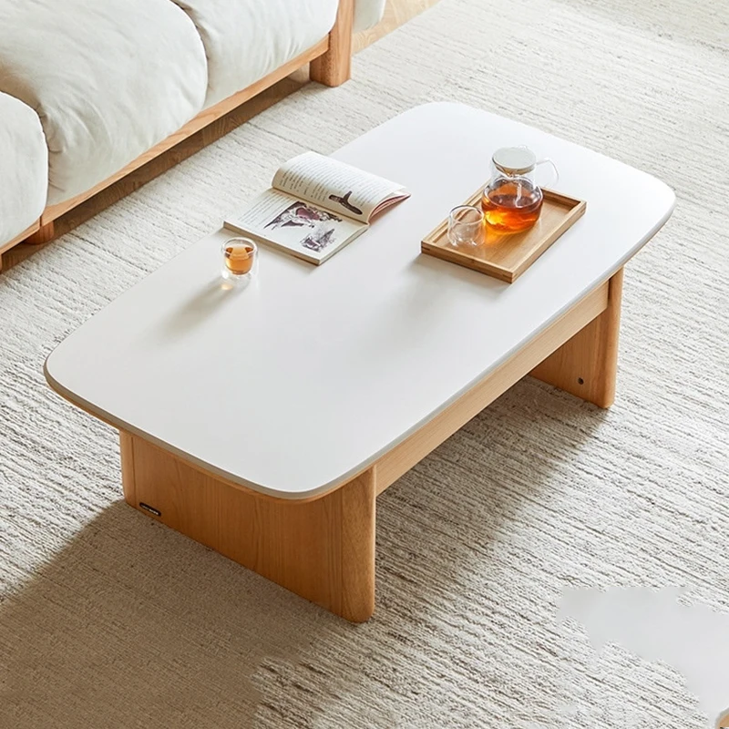 Luxury Designer Coffee Table Modern Books Living Room Organizer High Standing Side Table Writing Meubles Chinese Style Furniture