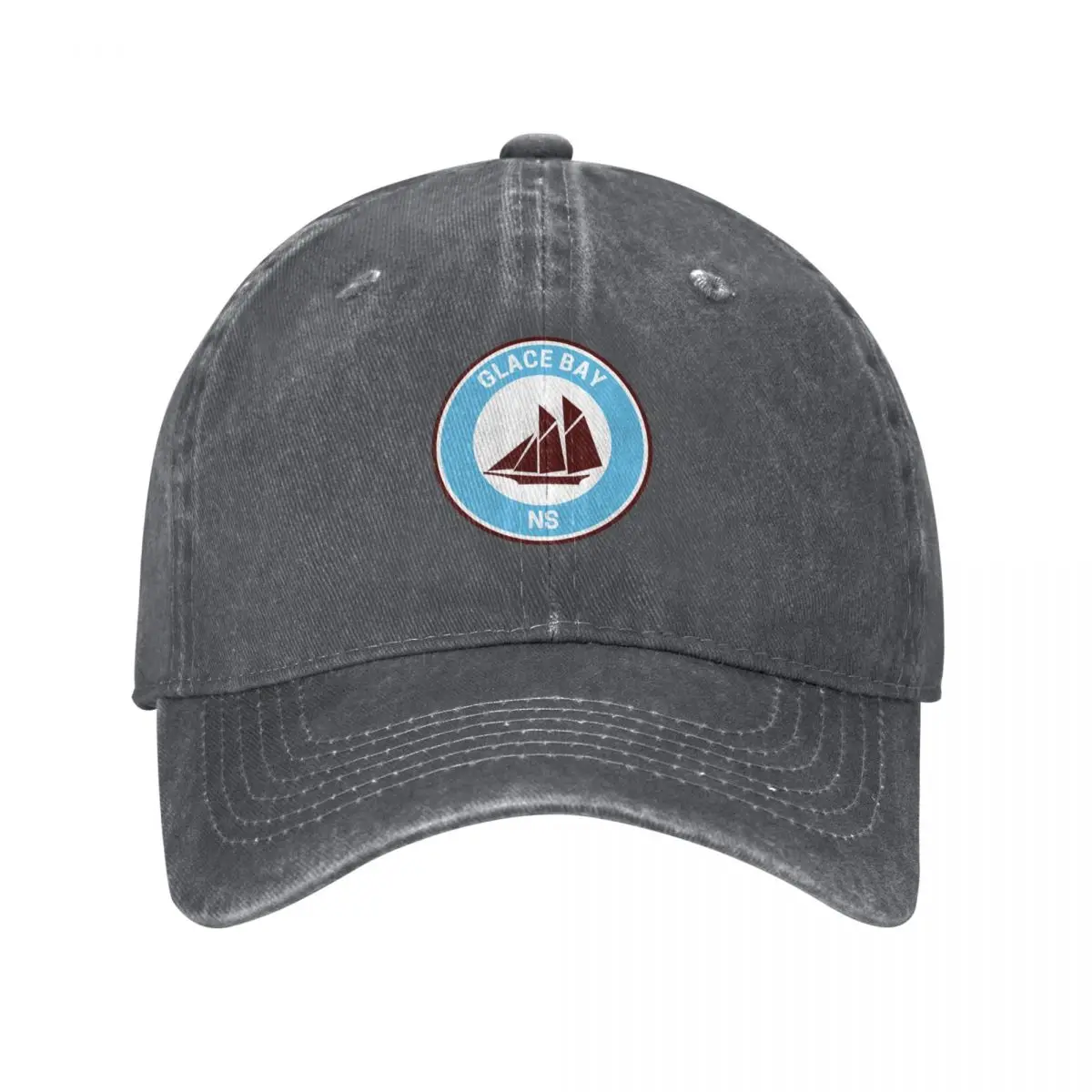 Vintage Glace Bay Nova Scotia Baseball Cap custom Hat fashionable Men Luxury Brand Women's