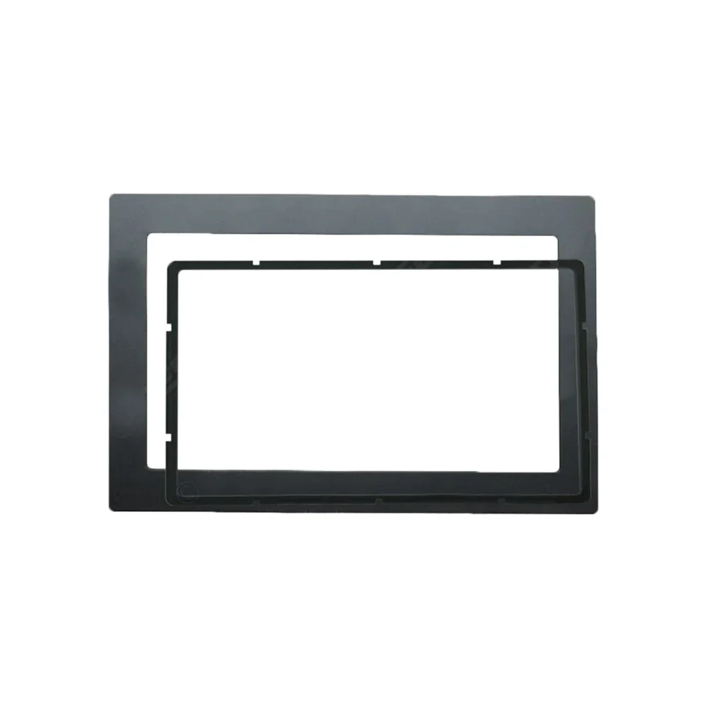 Car Frame 2DIN Auto Radio Player Decorative Frame Panel Set Suitable For Double DIN Dashboard Radio Player Replacement