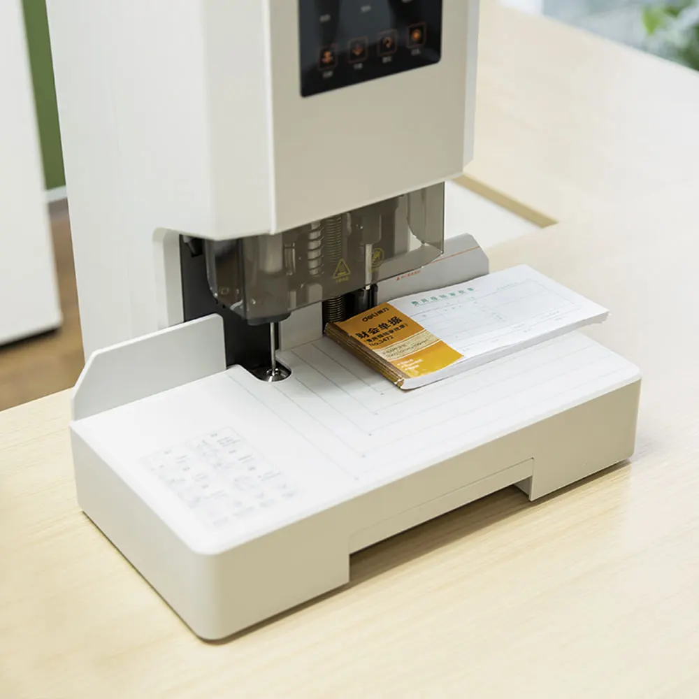 Automatic Home Binding Machine Smart Binding 50mm Binding Thickness Touch Screen Control Infrared Positioning Binding Machine