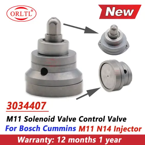 New Control Valve 3034407 M11 Injector Solenoid Valve For Bosch Cummins N14 QSN14 Diesel Engine Excavator 3084589 3087557 309504