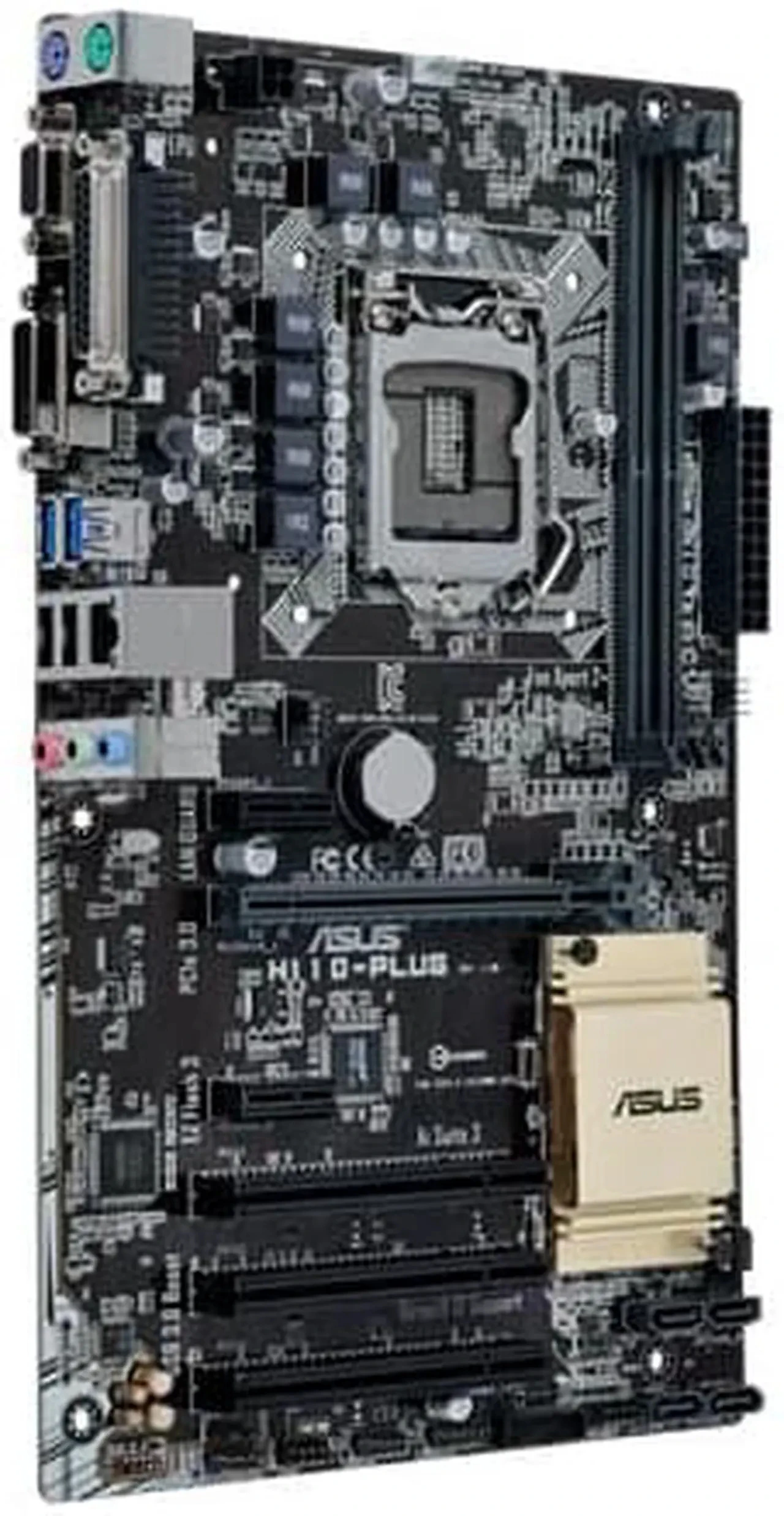 ASUS H110-PLUS Motherboard Intel H110 LGA 1151 Motherboard DDR4 32GB support i3-7100 i3-6100 i5-6400T i5-6600 i7-6700 i7-7700T - view 4