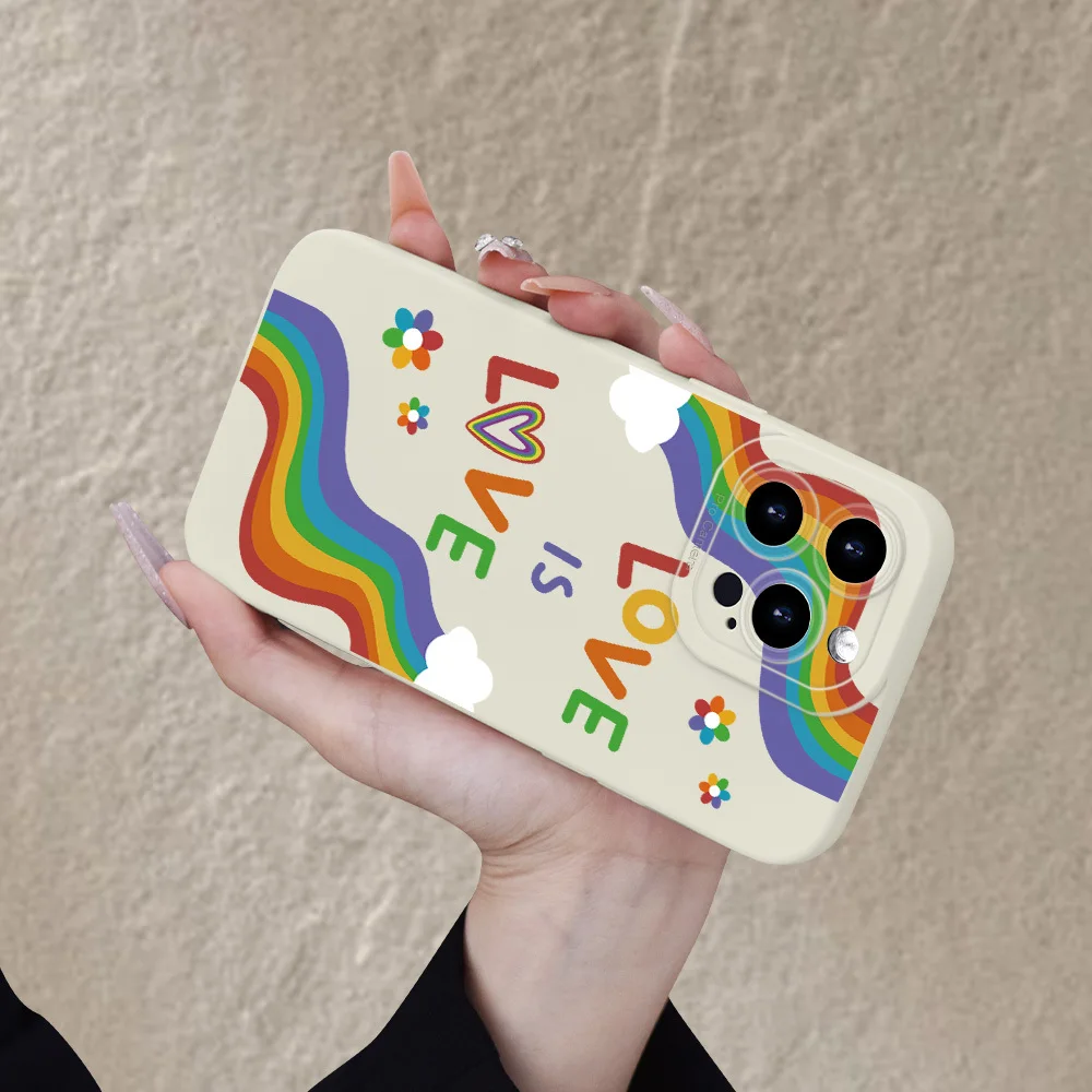 La custodia per cellulare in materiale TPU in bianco e nero è adatta per iPhone16 15 14 13 12Pro Max, alla moda, unica, popolare, unisex