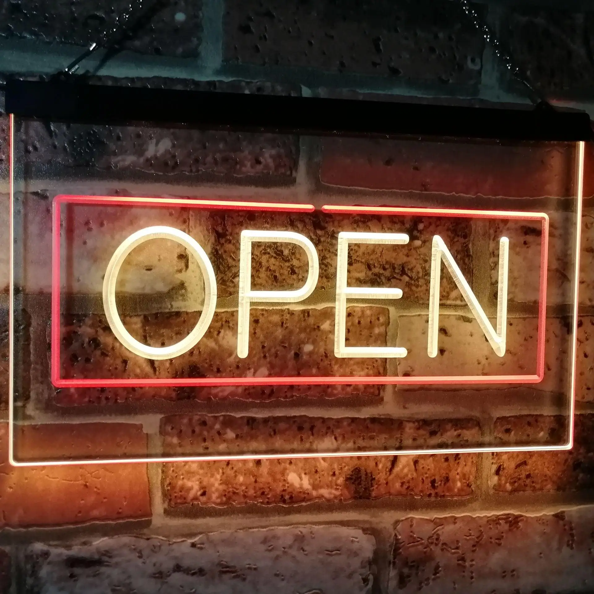 

Open Dual Color Led Neon Sign st6-i2019
