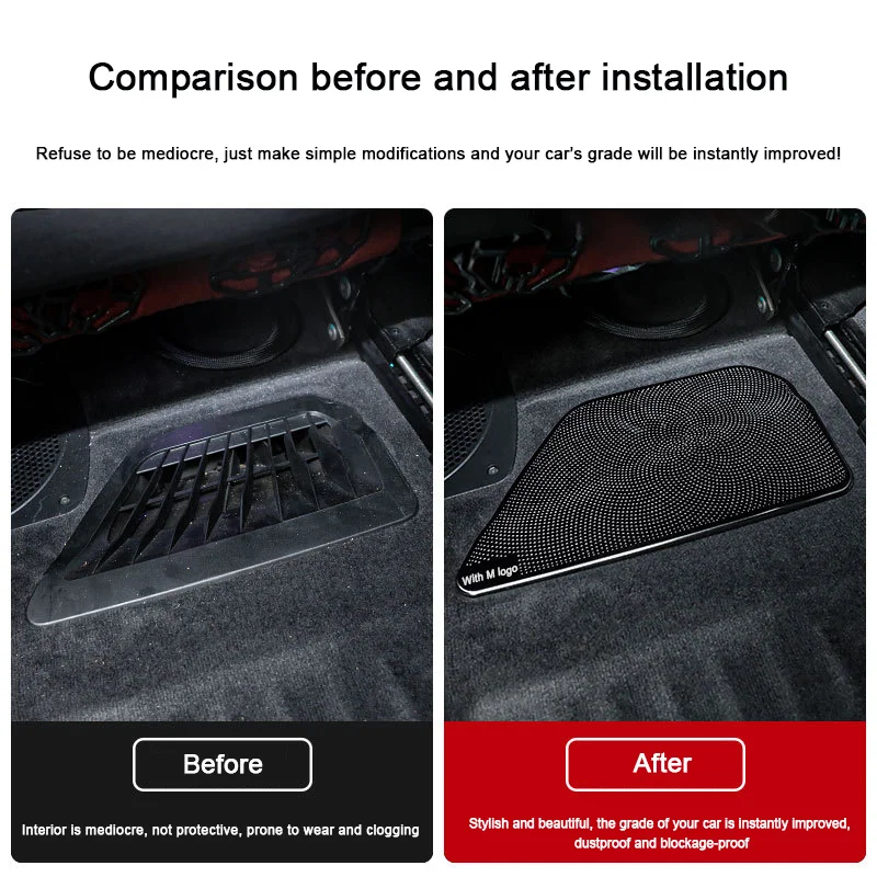 

For BMW 3 5 7 Series 6GT X1 X2 X3 X4 X5 X6 X7 ix3 i5, Car Seat Under Air Conditioning Outlet Vent Dust Plug Cover Trim Accessory