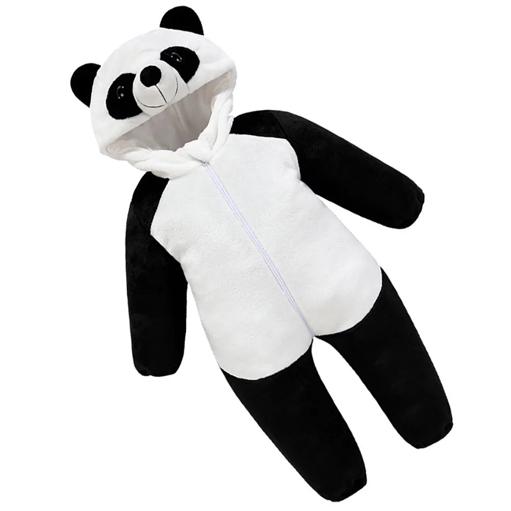 

1Pcs Jumpsuit Adorable One-Piece Romper Long Sleeve Comfortable Protective Wear Indoor -Shaped Romper