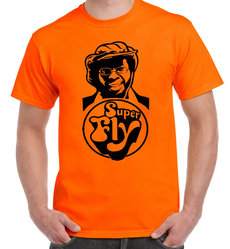 Curtis Mayfield Superfly T-Shirt Funk Soul Buddah S-XXL Cotton Luxury brand vintage oversized