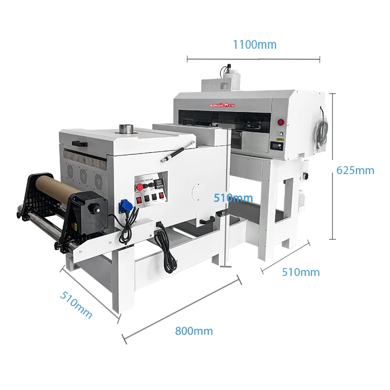 

Factory dual head a3 dtf printer 60cm 4 heads, a3 dtg printer t-shirt printing machine digital t shirt printing machine