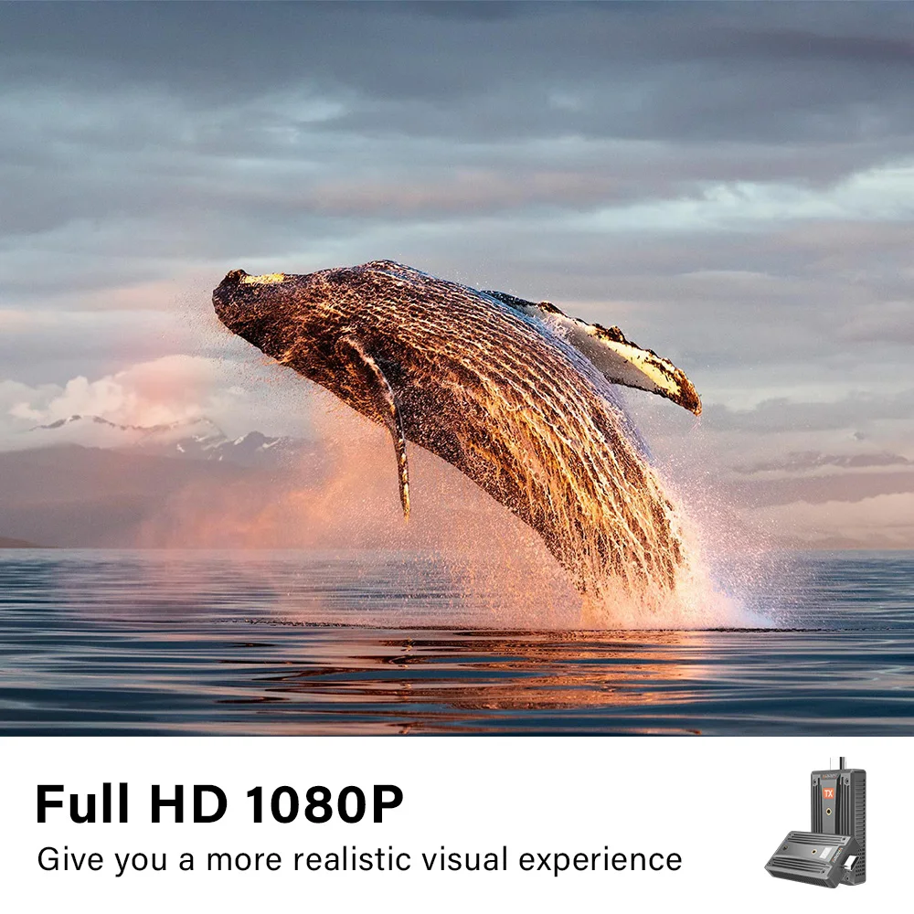 جهاز إرسال واستقبال الصوت والفيديو اللاسلكي لكاميرا SLR والكمبيوتر المحمول والكمبيوتر المحمول STB إلى التلفزيون مجموعة موسع لاسلكي محمول #4