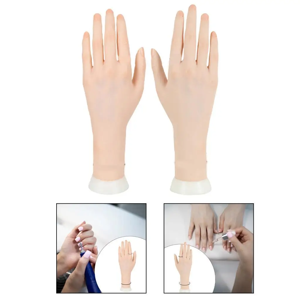 

Female Mannequin Hand Display Stand Hand Model for Rings Organizing Watch