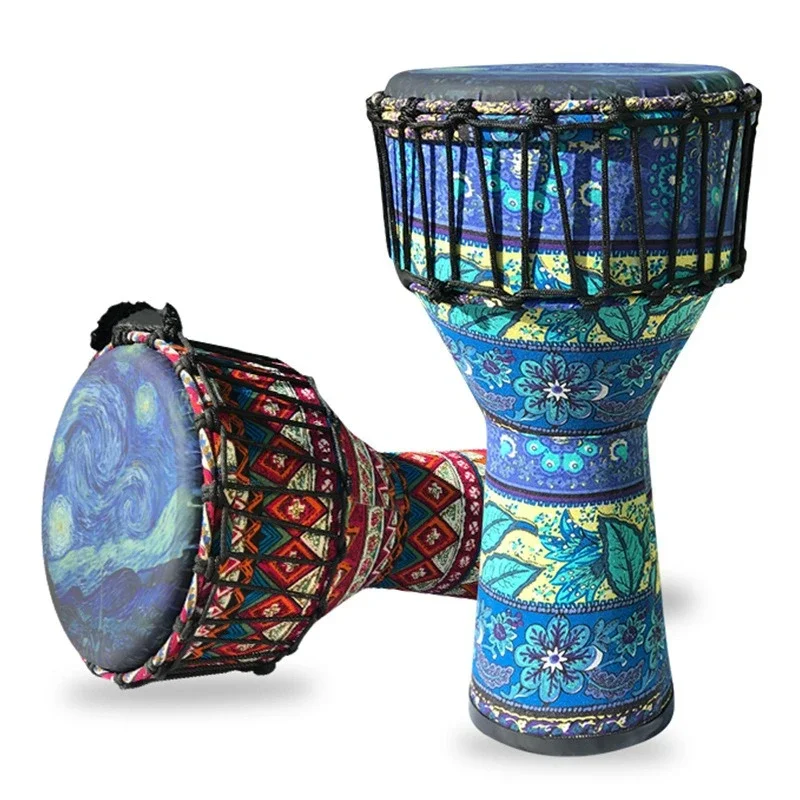 African drum children's kindergarten adult beginner 8 inch 10 inch  tambourine professional percussion instrument free of tuning