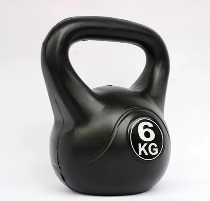 Factory Custom Cast Iron Competition Kettlebell Set Powder Coated for Body Building Fitness