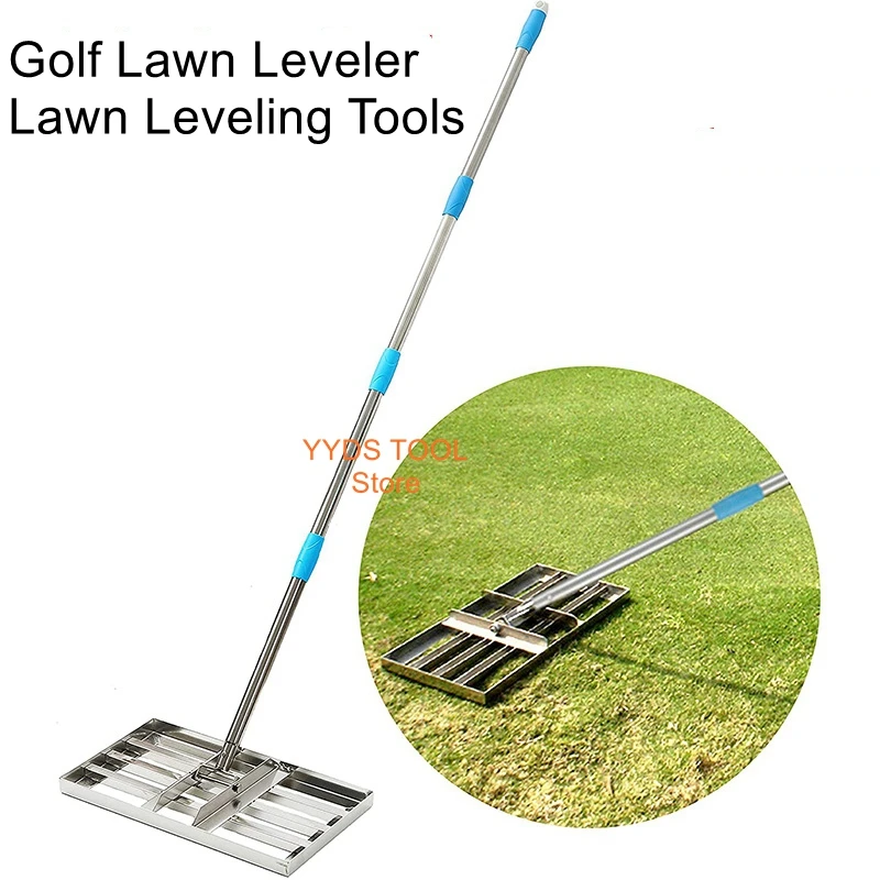 Garden Finishing Tools Golf Leveler 304 Stainless Steel Sand Leveler Lawn Garden Tools