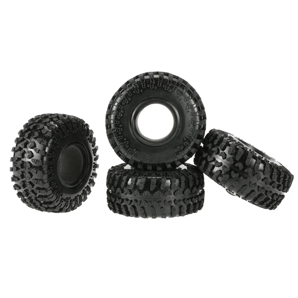 

4Pcs Austar 2.2" 125mm 1/10 Scale Tires for 1/10 D90 SCX10 RC Rock Crawler Rock Crawler Tires