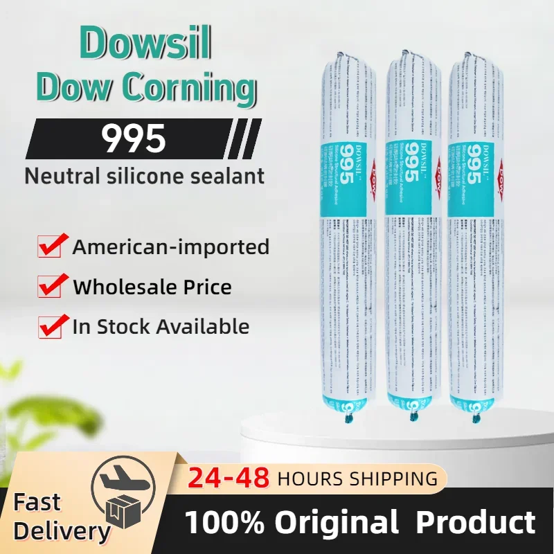 

Original Dow Corning Dowsil 995 Silicone Structural Sealant Waterproof Silicone Sealant 590ml