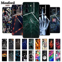 For Tecno Pova 4 5 Case Luxury Soft Silicone TPU Phone Back Cover Case for Tecno Pova 5 4 pro Coque Shockproof Protective Funda
