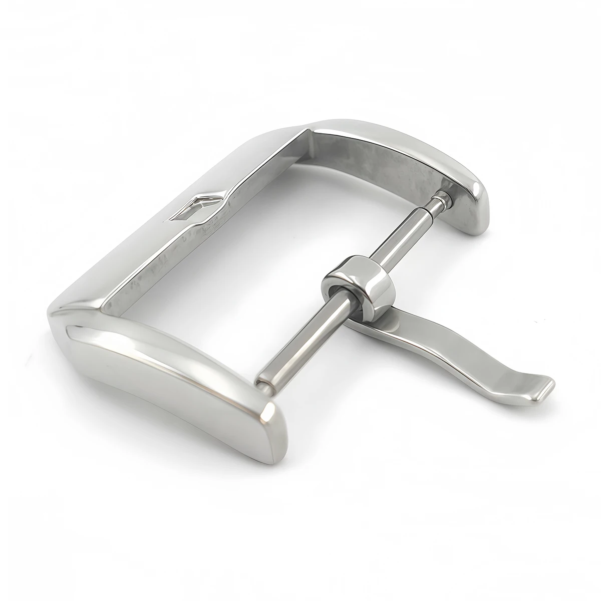 2 Stück 304 Edelstahl Uhrenverschluss Uhrenarmband-Schnalle 10mm-24mm für Lederarmband Ersatzschnalle Uhrenzubehör – Detail 4