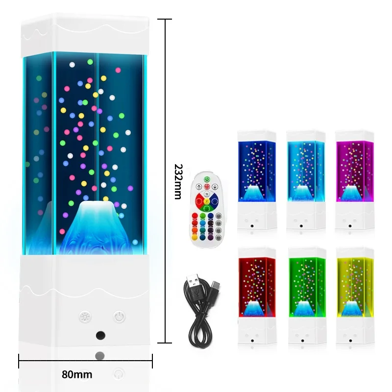 

LED Snow Mountain Night Light Home Decor Ambient Lighting Creative Children's Toy Desktop Decorative Lamp DIY Gift for Boys and