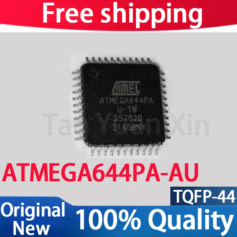 (5-50piece）100% New ATMEGA644PA-AU ATMEGA644PA AU TQFP-44 Chipset