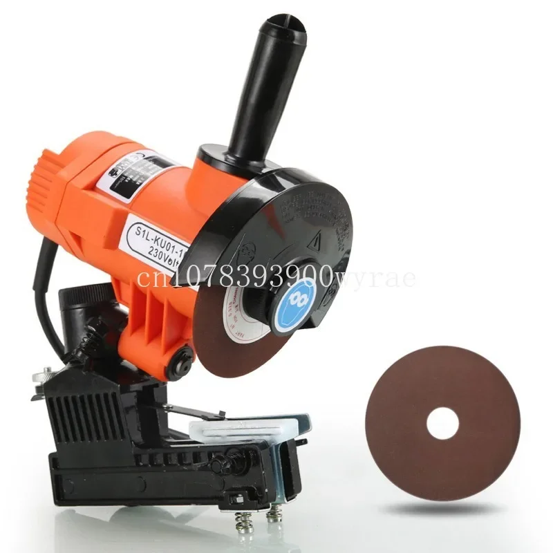 Portable Electric Chainsaw Chain Sharpener Chain Saw Sharpener Tool 220V 85W Clip Type Grinding Chain Machine S1L-KU01-105A