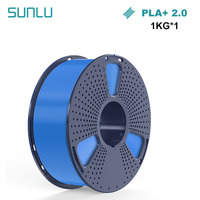 SUNLU 1KG PLA+2.0 3D Printer Filament Tougher and Stronger PLA Plus Filament 1000G/Roll 1.75mm 3D Filament Fits for FDM 3D Print