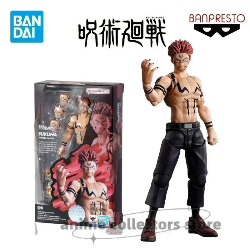 Bandai Original S.H.Figuarts Action Figure SHF Jujutsu Kaisen Todo Aoi Satoru Gojo Itadori Yuji Fushiguro Megumi Ryomen Sukuna