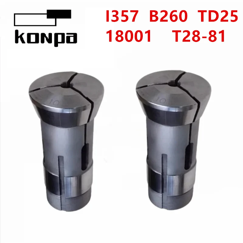 Buchas de Guia Ajustável Cnc I357 1357 B260 18001 Td25 T2881 Swiss Automatic Lathe tipo Workpiece Orientação Pinça Chuck
