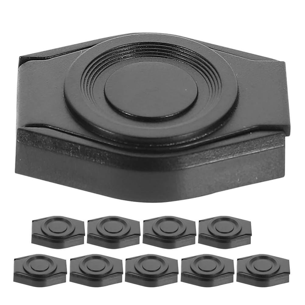 

10pcs Webcam Privacy Cover Camera Lens Dust Protector Laptop Computer Black Protective Covers Lightweight Desktop Design Easy