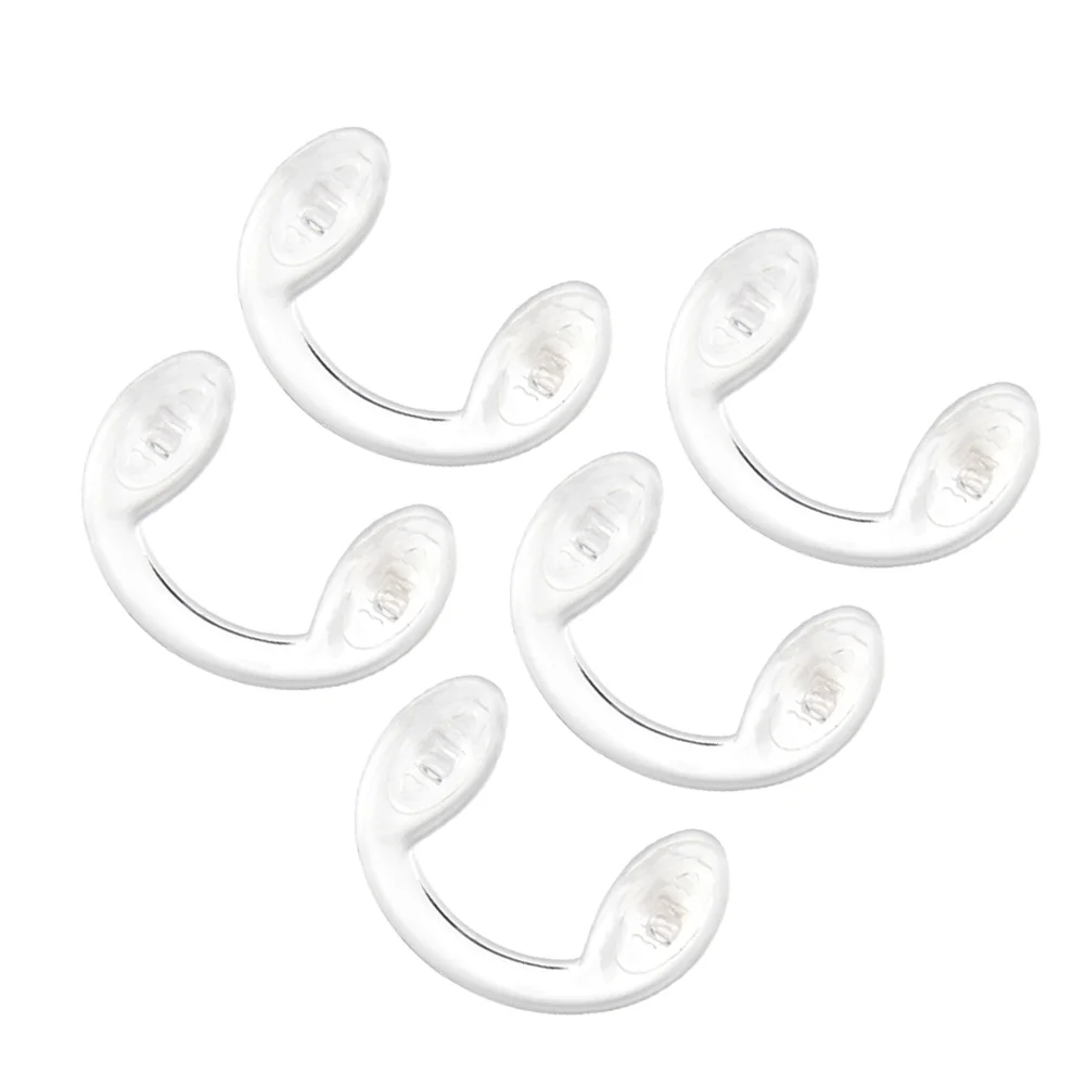 

5 Pcs Adhesive Nose Pads Eyeglass Glasses Grip Silicone Anti-slip Eyeglasses for with