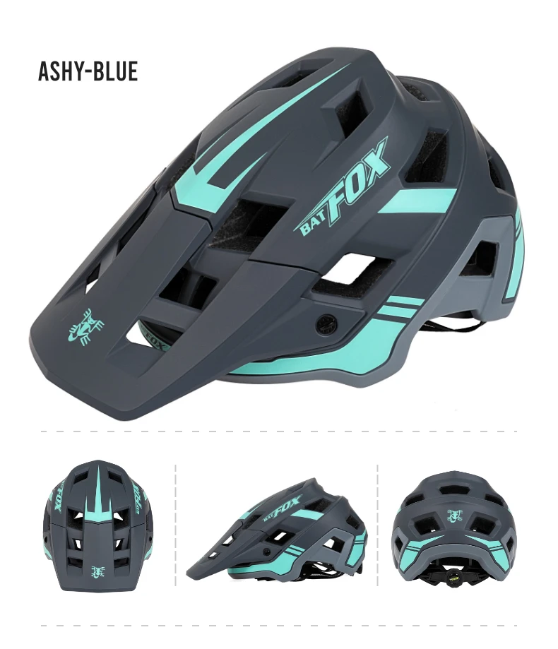 BATFOX Fahrradhelm Speedframe Ultraleichter Fahrradhelm Stoßfester Straßen- und Mountainbike-Schutzhelm Sport Herren Damen MTB Fahrradhelm – Detail 12