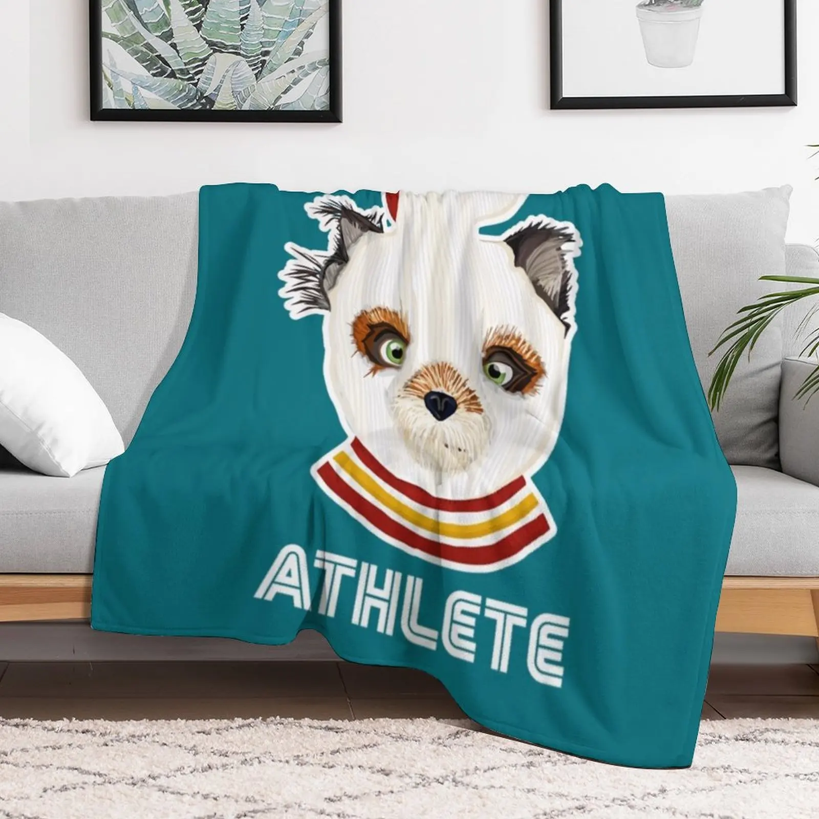 

Fantastic Mr Fox - Ash - Athlete Throw Blanket Sofa Throw Softest For Decorative Sofa Blankets