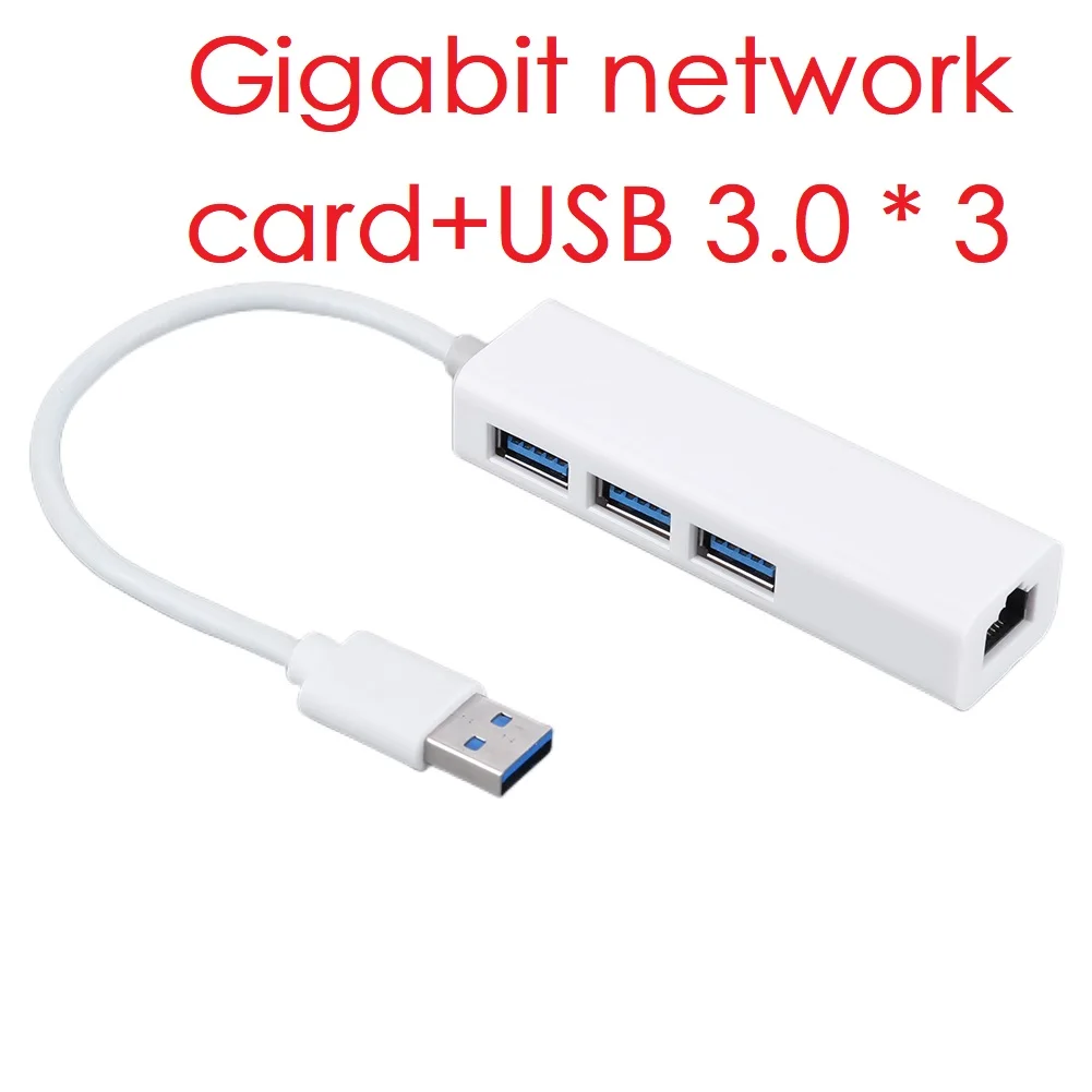 USB 2.0 Ethernet Adapter Network Card USB To RJ45 100/1000Mbps Lan Internet Cable For MacBook PC Windows XP 7 8 10 LUX