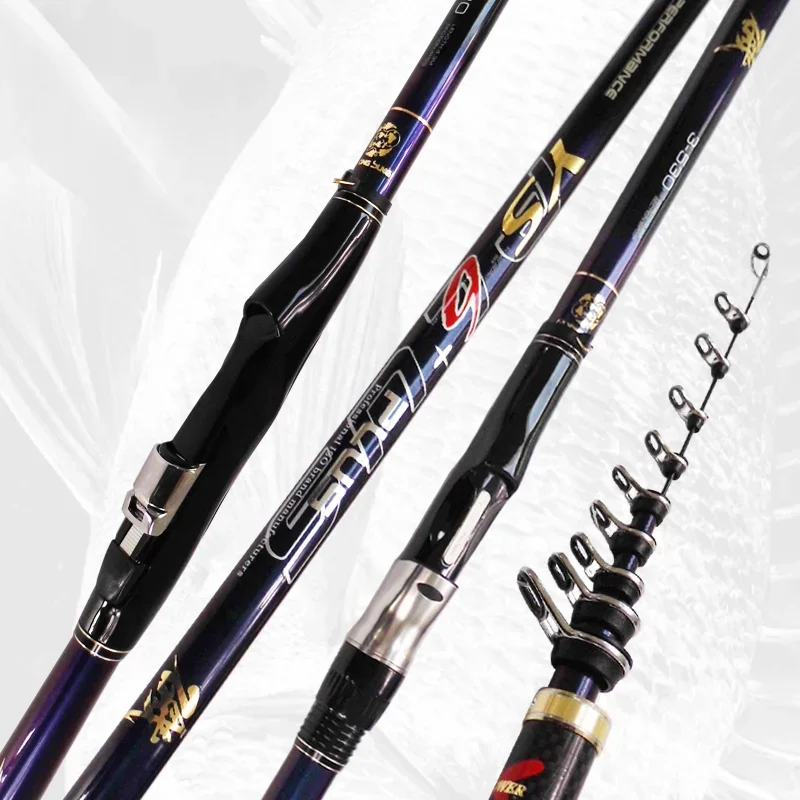 YONG SUNG-Rock Fishing Rod, High Carbon Sea Fishing Rod, Sanyo Guide Ring, Fuji Reel Seat, Ultra Light Ultra Soft, 4.3m, 5.3m